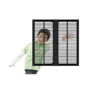 P3.91 Transparent LED Screens Dustproof HD Digital Signage SMD1921