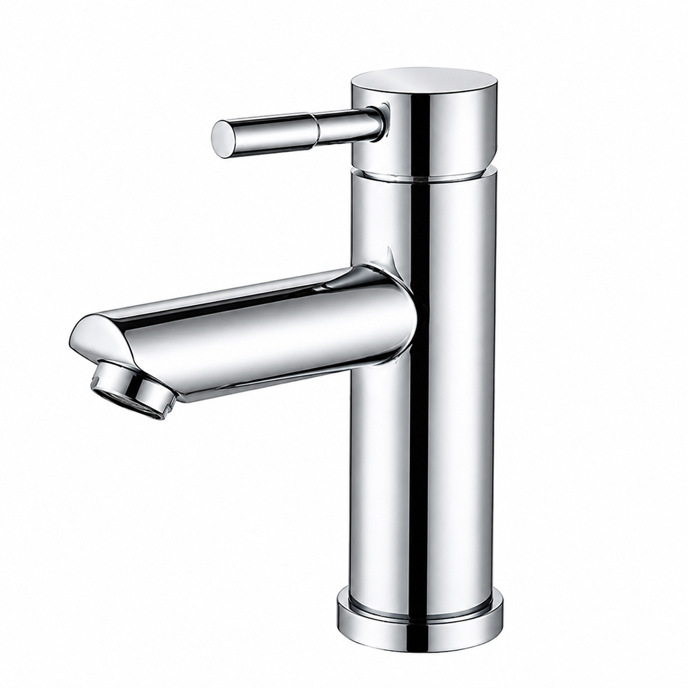 SUS304 Stainless Steel Faucet full set 304 stainless steel washbasin faucet with 35mm ceramic cartridge and 2pcs flexible hoses