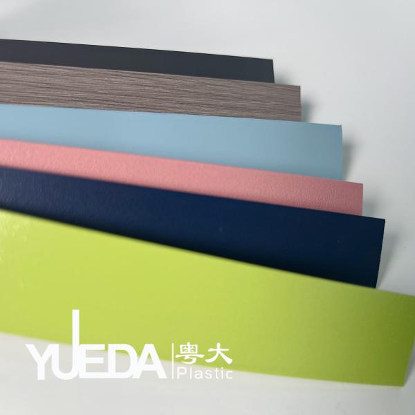 Luxurious Golden Color Cupboard Edge Strips With Delicate Surface Texture