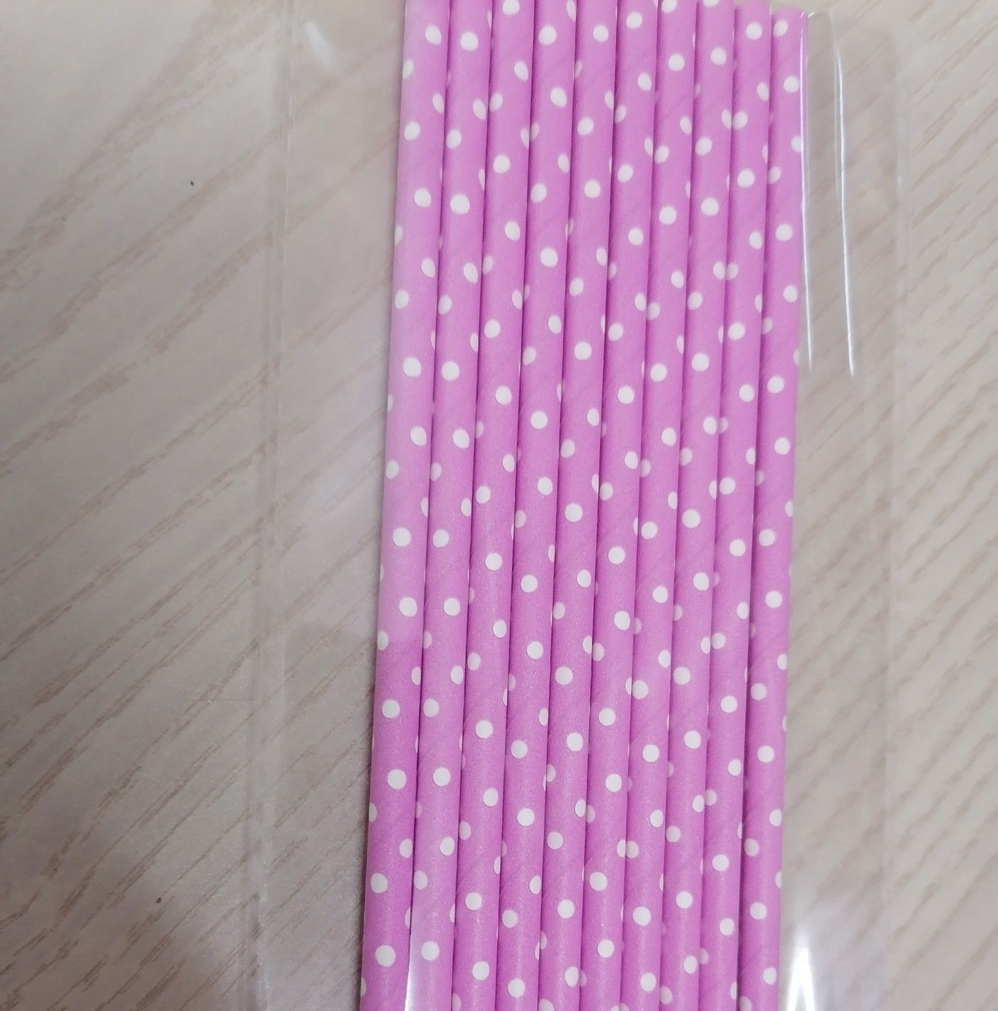 Multicolour Biodegradable Disposable Straw for Juice Milk Beverage 6mm*197mm Paper Straw