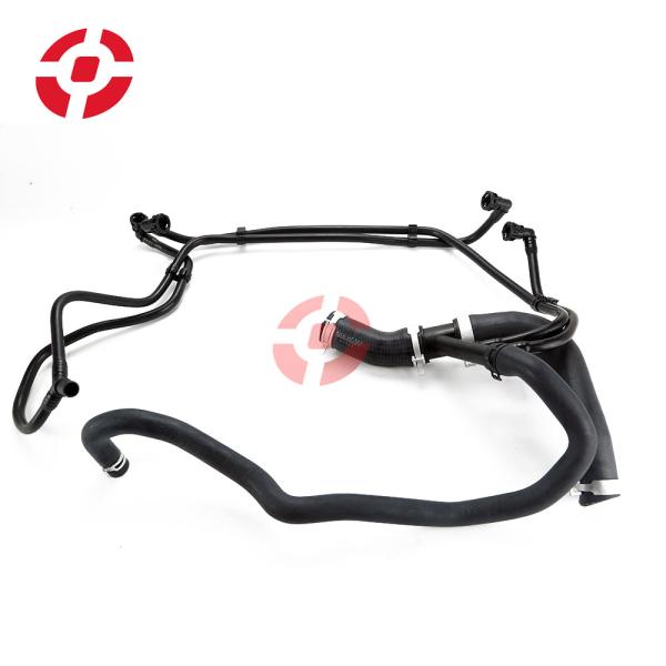 Upper Radiator Coolant Hose Assembly LR050854 Automotive Engine Radiator Pipe Assembly Coolant Uppipe Rubber Line for Land Rover