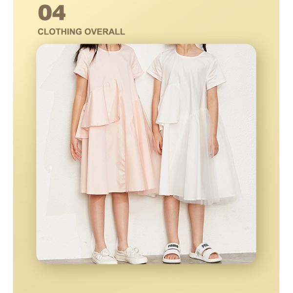 Regular Sleeve Style Layered Dress Knee-length Tulle Baby Girl Dress for Birthday Party