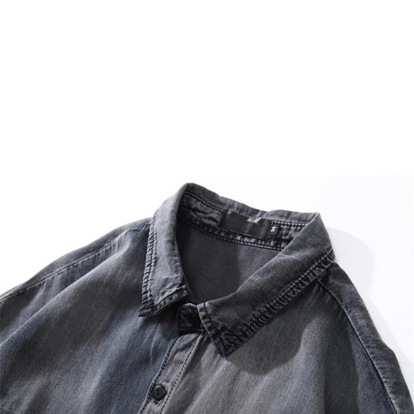 Джинсы куртки джинсовой ткани краски связи рукавов слишком большого OEM курток джинсовой ткани людей полные