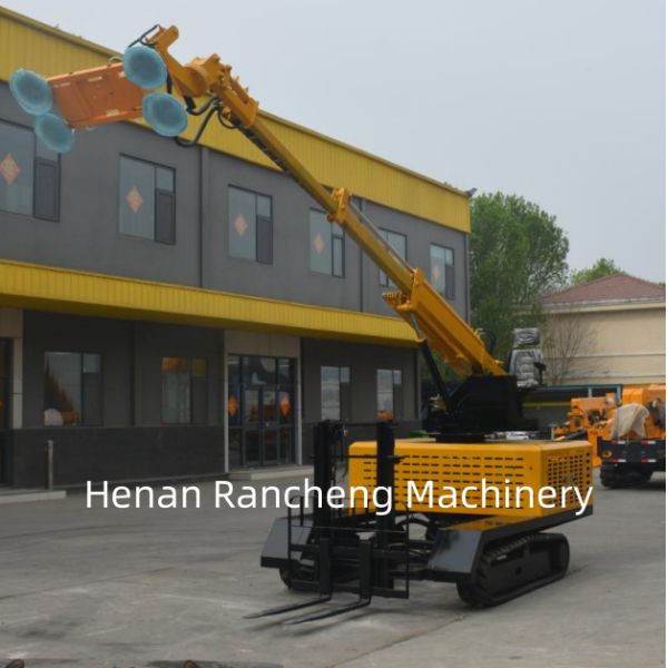 Solar Panel Installation Machine/Equipment To Install Solar Panels Semi-Autonomous Vehicle Helps Lift Solar Panels