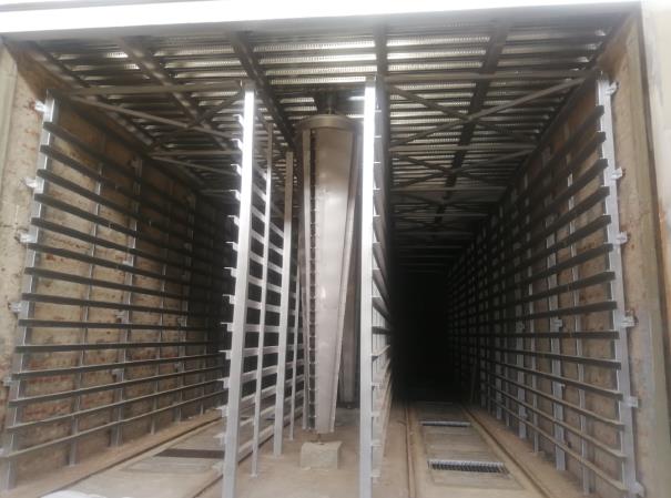 BBT полно автоматизировало нагружать и разгружать систему для системы камеры сушильщика кирпича глины однослойной