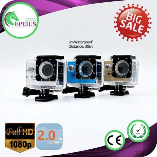 CHEAPEST A9 digital video waterproof camera HD ULTRA 2.0 INCH SCREEN ACTION CAM