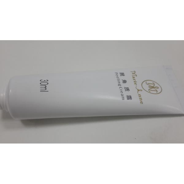 белый мягкий алюминиевый барьер 30мл прокатал косметическую пластиковую трубку для слезать упаковку сливк