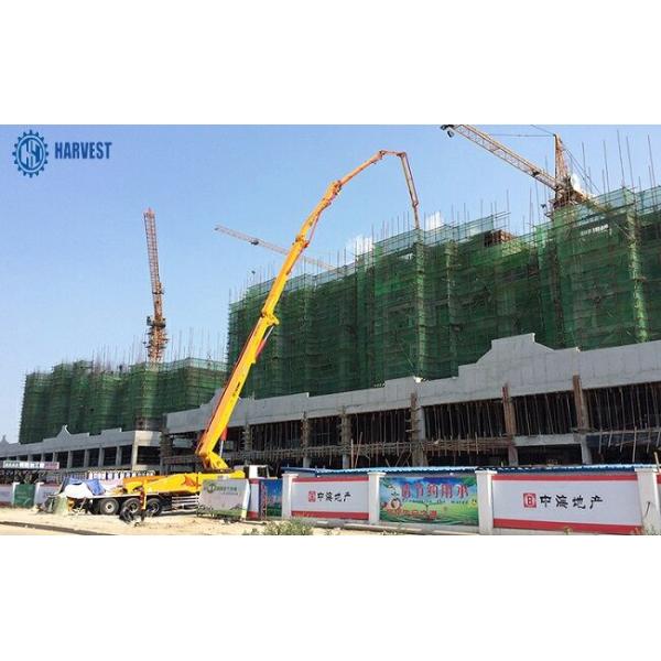 335 кВт мощности вес 54000 кг  67m HB67K бетонный насос