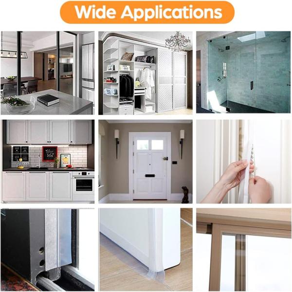 Adhesive Foam Weather Stripping Ideal for Different Door and Window Dimensions
