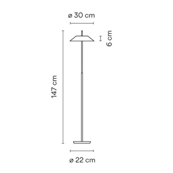 Modern floor Lamp For Living Room Contemporary Lamp Bedside Lamp Mayfair Floor Lamp(WH-MFL-169)