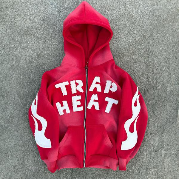 Servicio OEM Sol desvanecido Rojo Acido Lavar Hoodie Hombres Hoodie de gran tamaño Anti Pilling