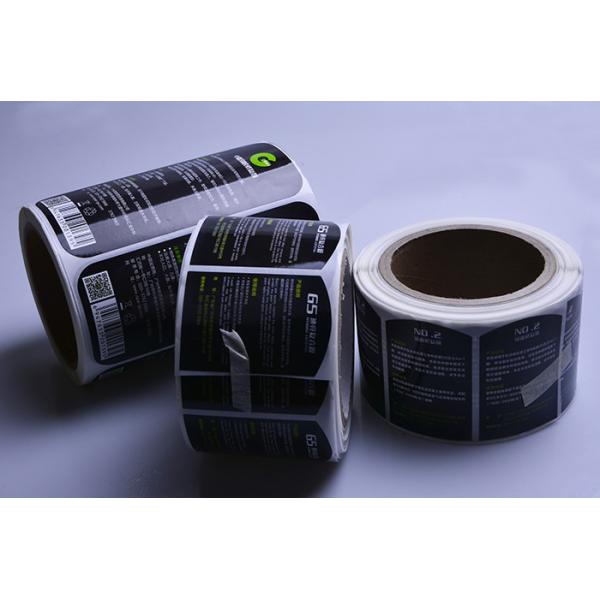 Manufacturer Custom adhesive plastic roll labels stickers for Packaging