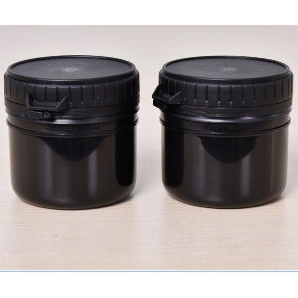 300ml 10oz HDPE Plastic Jar for Household Cooking Sauce Powder Storage Screw and Pop Cap