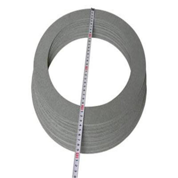 Heat Resistance Metal Fiber Felt , Sintered Wire Mesh Disc High Porosity
