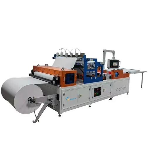 Machine à plier du papier résistant aux températures élevées