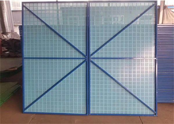 Powder Coated Building Site Screens Formwork Self Climbing Scaffold System