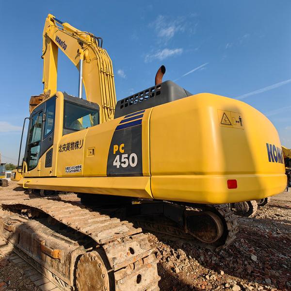 Komatsu PC450-8 Used Large Excavators 45 Tonnage 2.1m3 Capacity Bucket