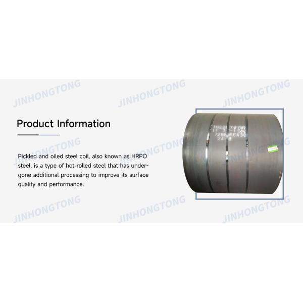 Carbon steel Grade Jis G3113 Prime Hot Rolled Pickled And Oiled Steel In Coils Sae1006 Hot Rolled Steel Coils Non-Alloy