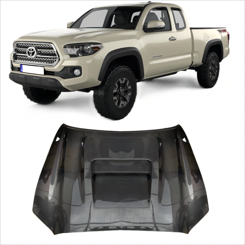 Lightweight Carbon Fiber Hood for Toyota Tacoma 2015-2020 Shipping Sea Air Express