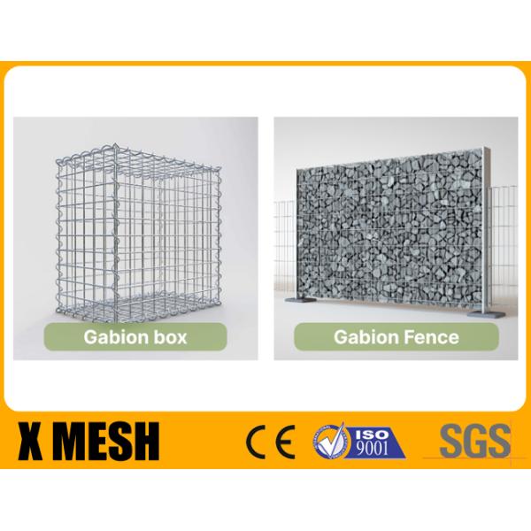 Горячий окунутый гальванизированный сваренный сад ячеистой сети 3.0mm Gabion