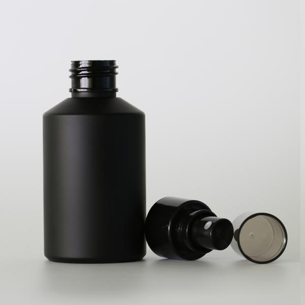 Petg Cosmetic Spray Bottle 120ml Black Color Frosted Surfacefor Liquid