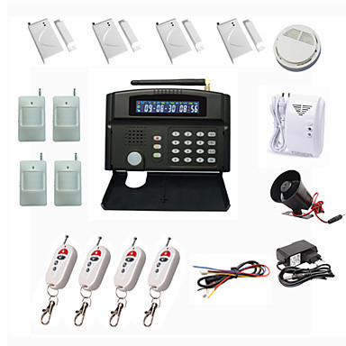 GSM Wireless Home Security System + Alarm Auto-Dial + 24 Wireless Zone