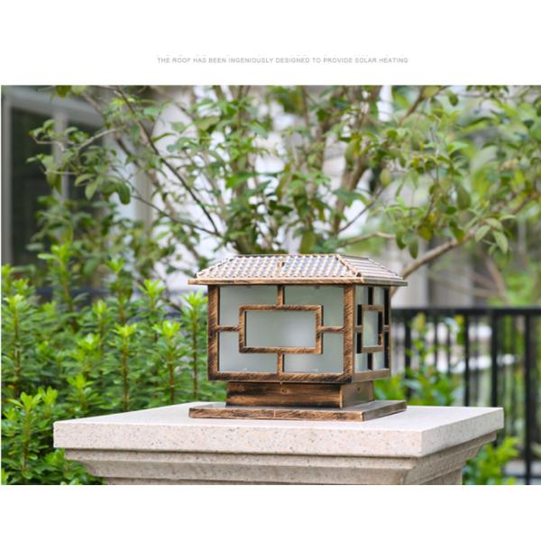 Solar Powered Exterior LED Landscape Lighting 3W Warm White Energy Saving