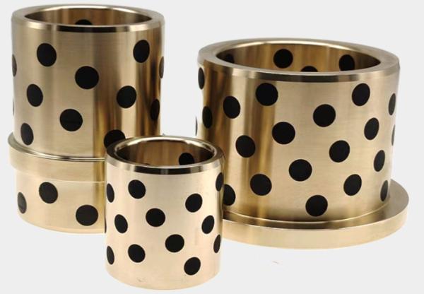 Solid Inlaid Bearing Wear Resistant Metal High Load, Impact Resistance, And Non Metallic Low Coefficient