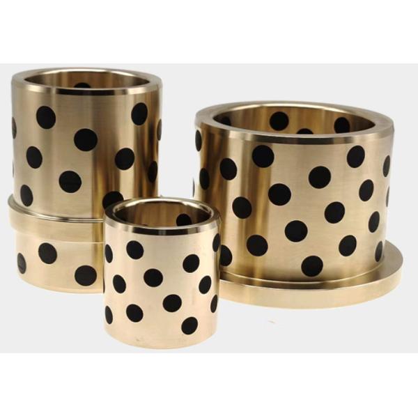 Solid Inlaid Bearing Wear Resistant Metal High Load, Impact Resistance, And Non Metallic Low Coefficient