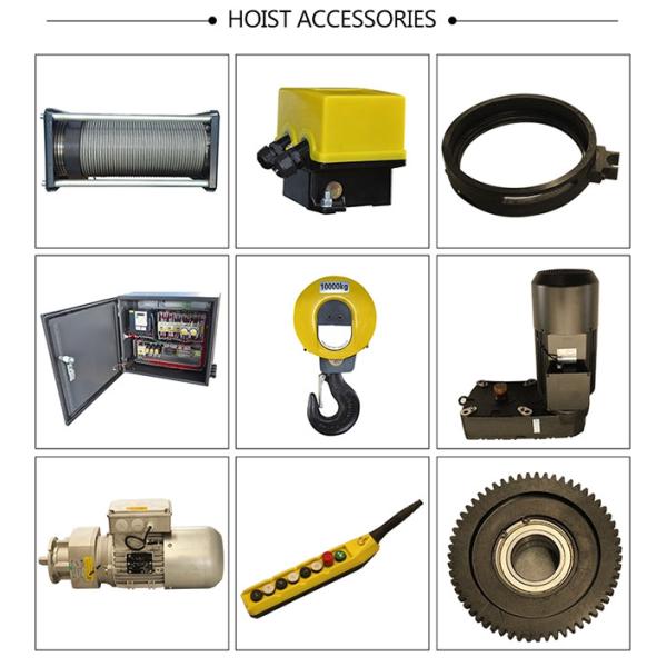 3T 10T Single Girder Overhead Crane Hoist Lifting Equipment With Remote Control