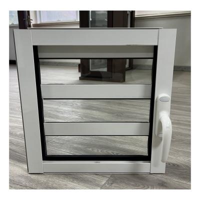 Fixed Adjustable Glass Jalousie Aluminium Louvre Windows Powder Coating