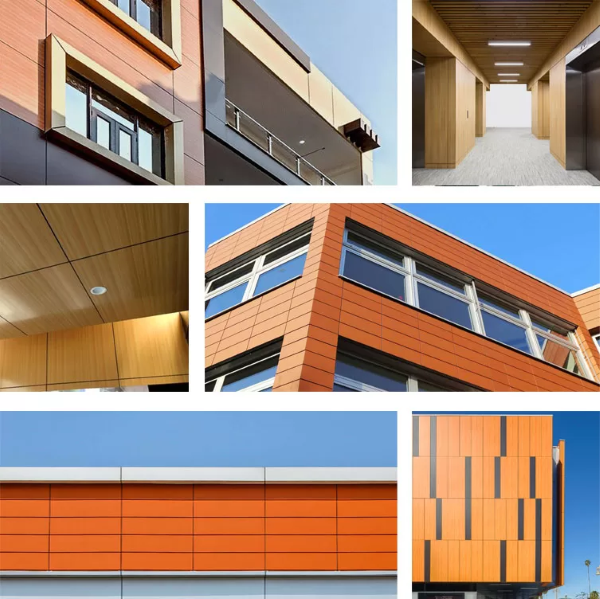 Wholesale 4-7mm PVDF Aluminum Composite Panels 1220x2440mm - Fireproof ACP Cladding for Curtain Wall Systems