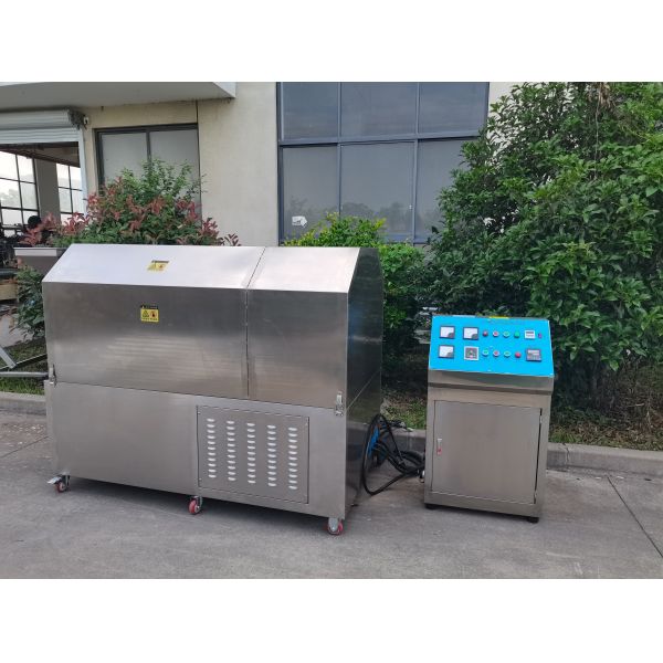 Industrial Electromagnetic Nut Roaster with 8.0kw Power and 220V Single Phase in Stainless Steel 304