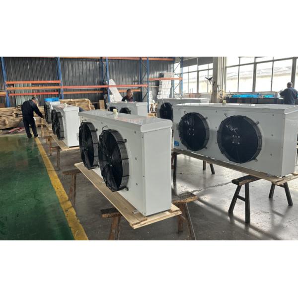 Внутренняя калиброванная синь воздушного охладителя холодной комнаты теплообменного аппарата с медной трубкой