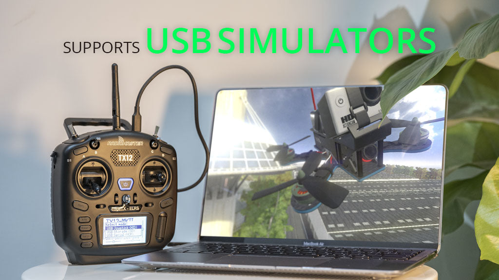 Factory Outlet Original RadioMaster TX12 MKII ELRS Multi-Module Compatible Digital Radio With TBS CROSSFIRE V2