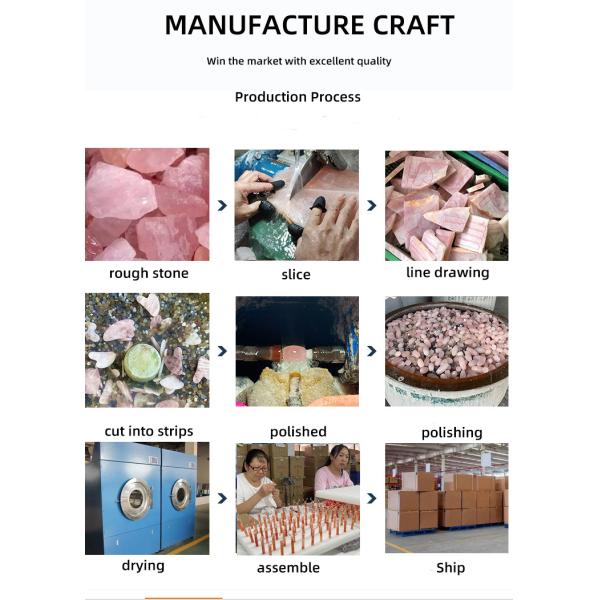 Ролик стороны модного кварца пинка ролика нефрита стороны Skincare каменный