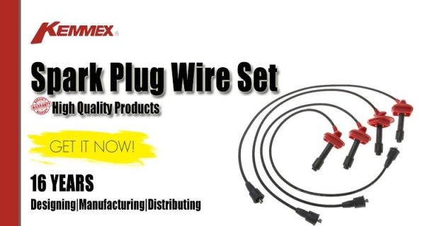 12158157 Spark Plug Wire Ignition Cable Set for GM Chevrolet S10 Blazer KEMMEX 69832