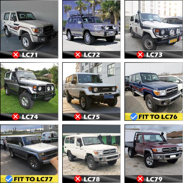 Simple Style Car Fender Flares Universal 100% UV Protection No Chalking