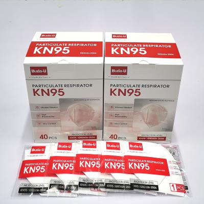 A máscara do respirador do Facepiece KN95, a máscara protetora protetora KN95 aprovou, FDA EUA autorizou o respirador da máscara protetora