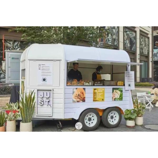 Hotdog Cart Ice Cream Beer Bar and Soft Drinks Mobile  Food Truck 600KG to 1400KG