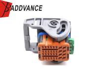 98644-2002 32 Pin Femenino CMC Receptacle derecho de salida de cable a cable Conector de carcasa de la ECU automotriz