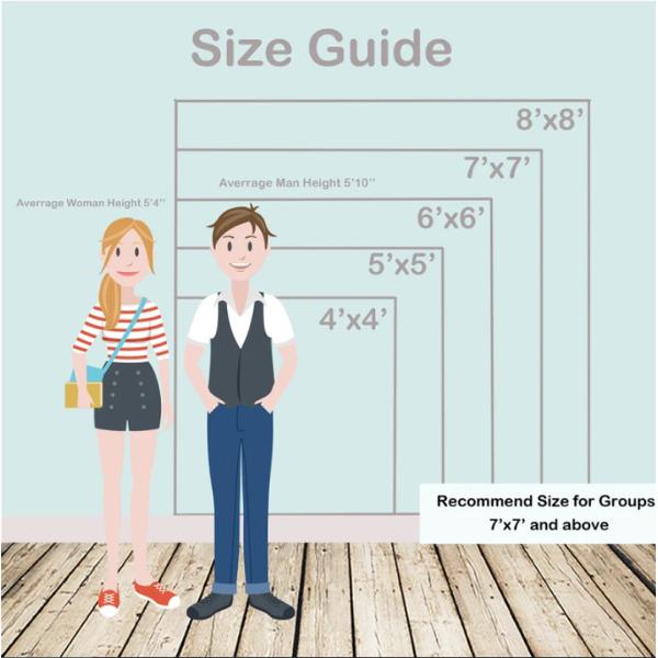 Graphic 5x7ft Arch Stand Wedding Theme Arch Party Backdrop For Anniversary Party