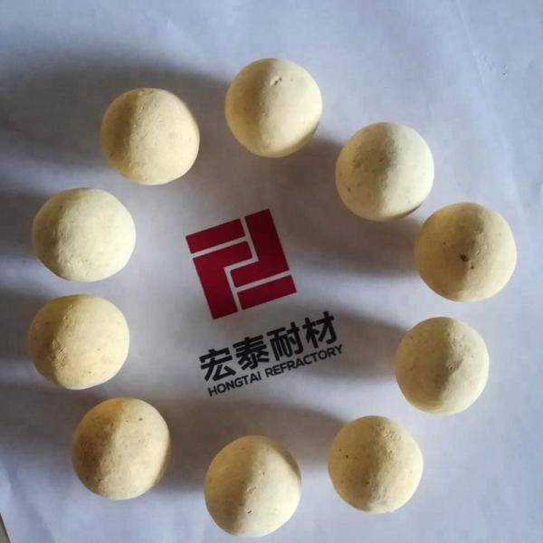 Эффективно спроектированный 65% алюминиевый керамический огнеупорный шар для RTO
