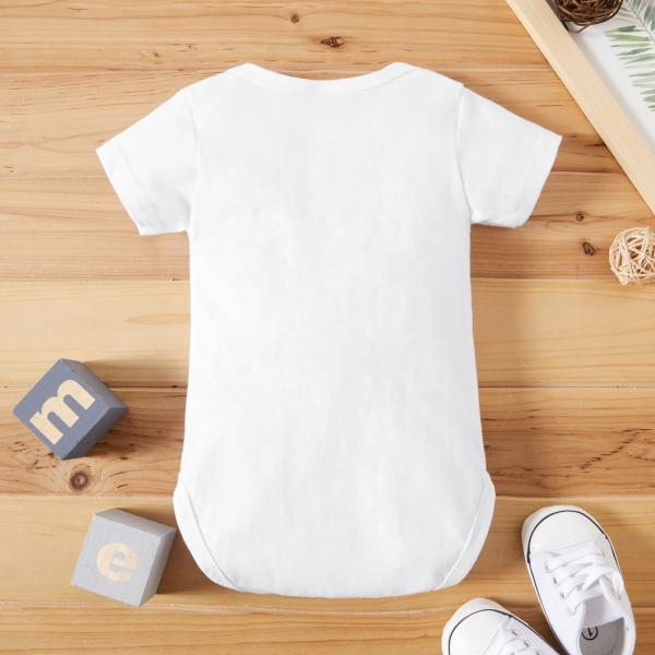 Factory Price In Stock And Customized 100% Cotton Short Sleeeves and Legs Baby Romper Bodysuit Baby Clothes