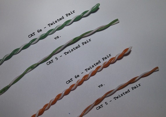 UTP Cat5e Gray Ethernet Patch Cable, Bootless, 6 inch 24AWG