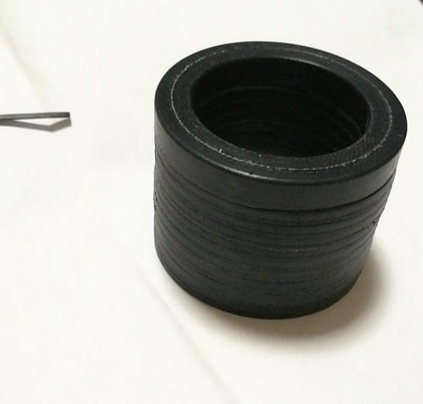 Smooth Surface Black Color Silicone Rubber Washers Vee Seal Full Sets Mould