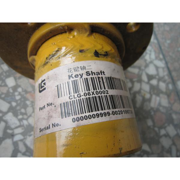 06X0002 Road Construction Roller Key Shaft yellow Color