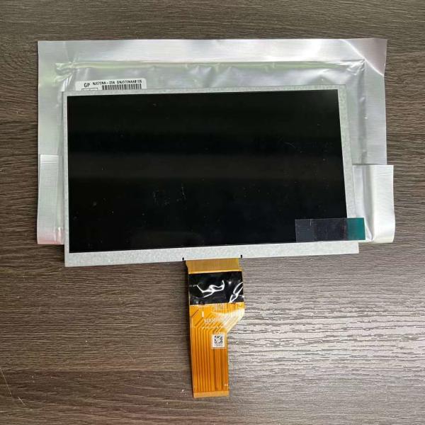 7Inch Innolux Car LCD Display NJ070NA-23A with 500 cd/m² Brightness 1024×600 Pixels and 40 Pin Connector