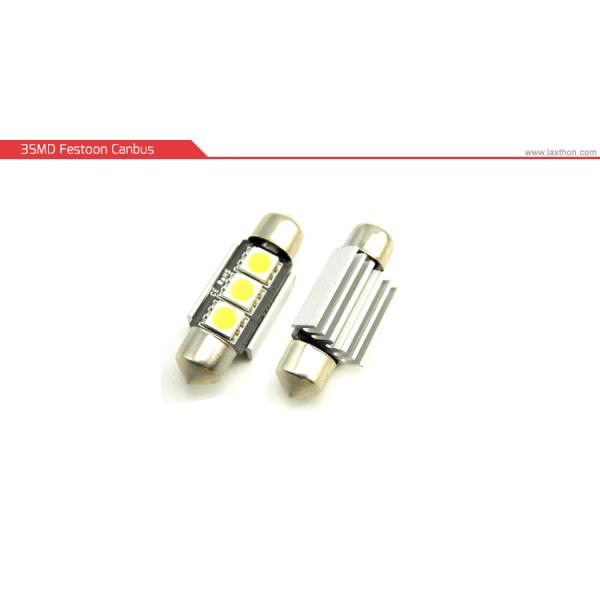 36mm / 39mm Led Festoon Bulb , 5050 SMD Canbus Car Interior Dome Led Lights