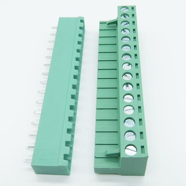13position terminal block 3.81/5.00/5.08/7.62mm ptich clamp female socket free